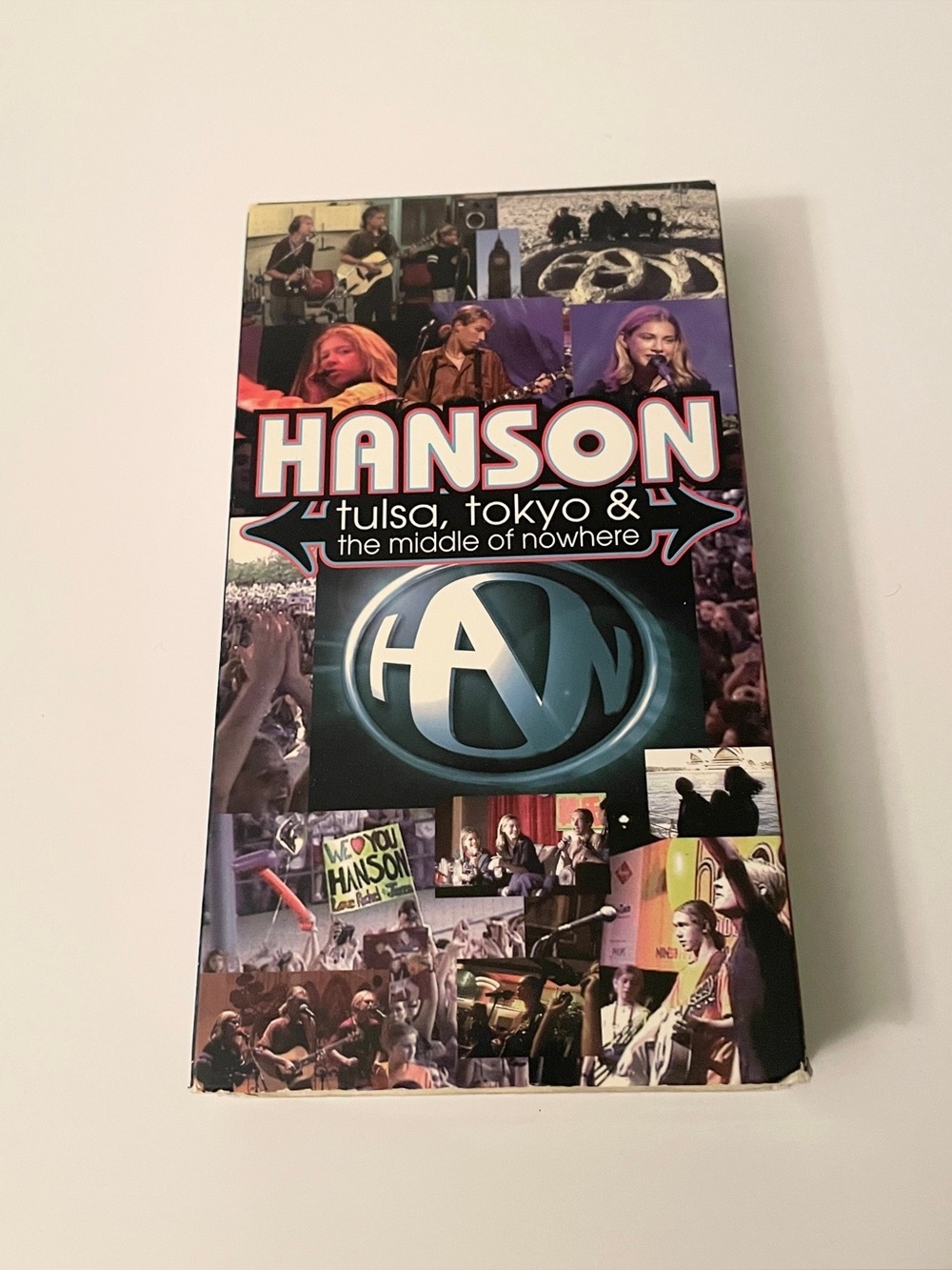 Vintage Hanson Tulsa Tokyo & The Middle of Nowhere VHS Tape 1997
